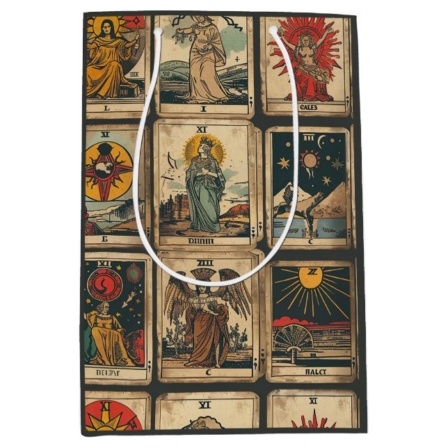 Bolsa de regalo de Tarot Vintage (Anverso)