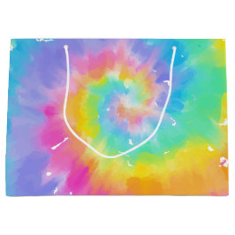 Bolsa de regalo de tinte de color de agua