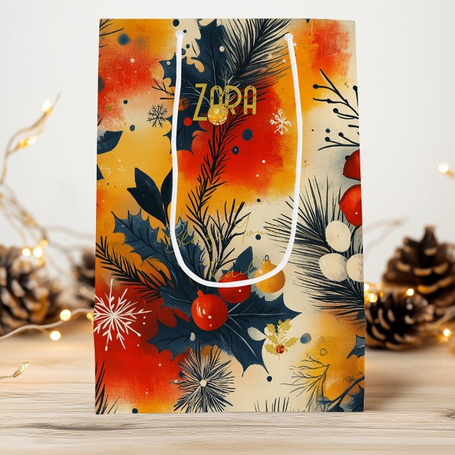 Bolsa de regalo de tonos cálidos personalizado Pin (Subido por el creador)