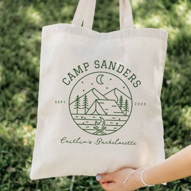 Bolsa de regalo de Tote Camp Bachelorette (Subido por el creador)