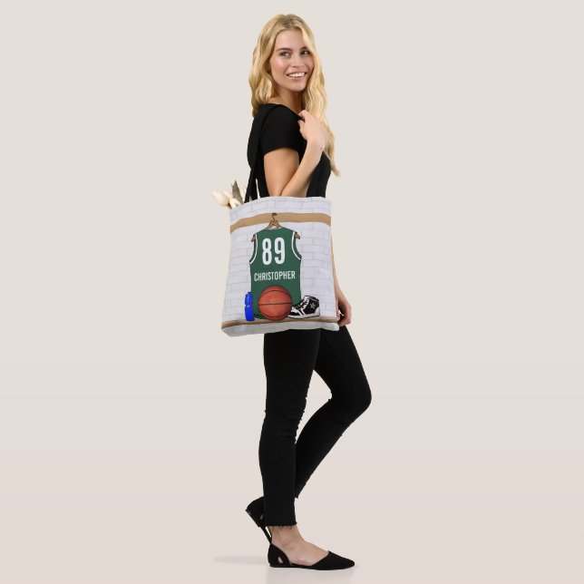 Bolsa de regalo de Tote de Jersey de baloncesto pe (Puesto)