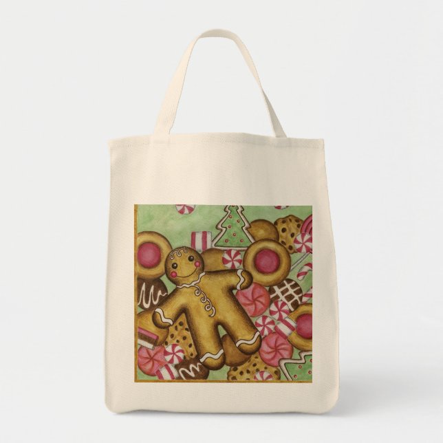 Bolsa de regalo de Tote de navidades de cocina (Frente)