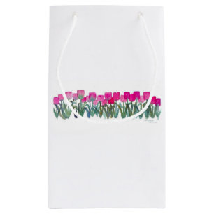 Bolsa de regalo de Tulip Grove rosa