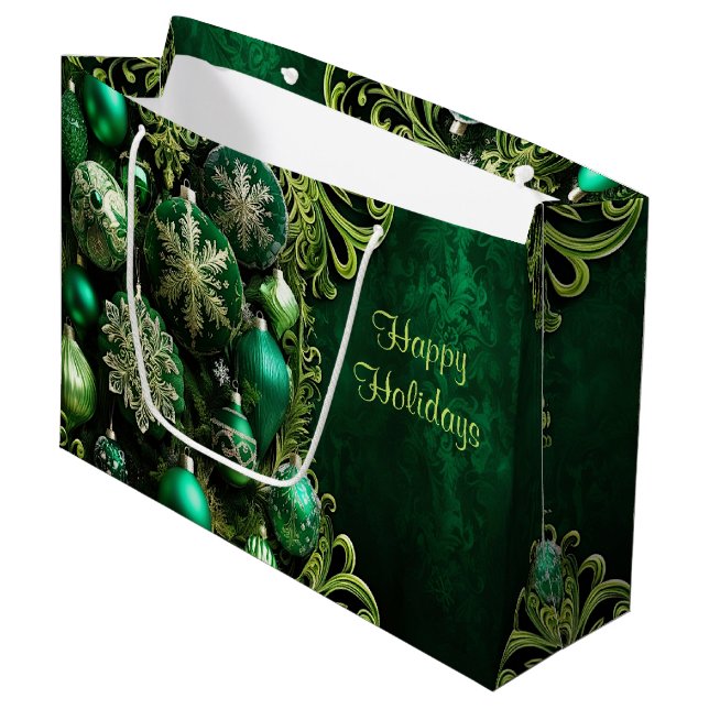 Bolsa de regalo de vacaciones de adornos decorativ (Angulo Anverso)