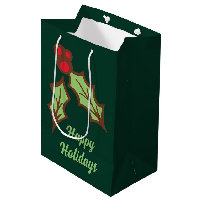 Bolsa de regalo de vacaciones de Navidades de Holl (Angulo Anverso)