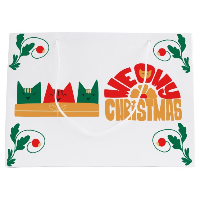 Bolsa de regalo de vacaciones para Navidades de Ca (Anverso)