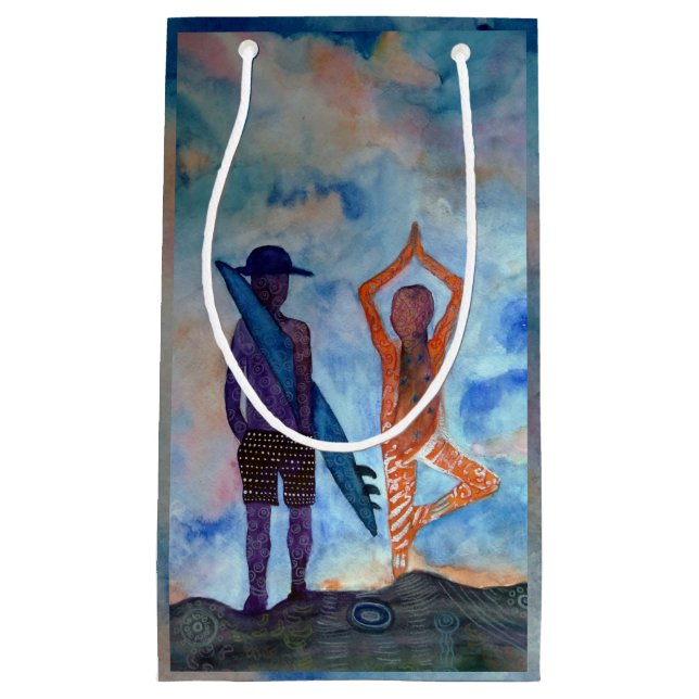 Bolsa de regalo de verano para el yoga de surf (Anverso)