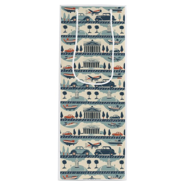 Bolsa de regalo de viaje de vintage (Anverso)