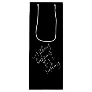 Bolsa de regalo de vino con chiste divertido de vi