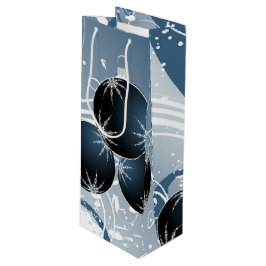 Bolsa De Regalo De Vino Con Ornamentos De purpurin