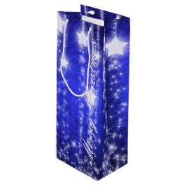 Bolsa de regalo de vino de vacaciones de las estre
