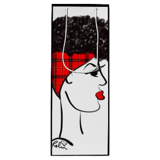 Bolsa de regalo de vino envuelto