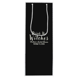 Bolsa de regalo de vino para brujas, ¡Bebe!