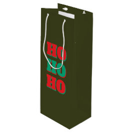Bolsa de regalo de vino personalizada elegante par
