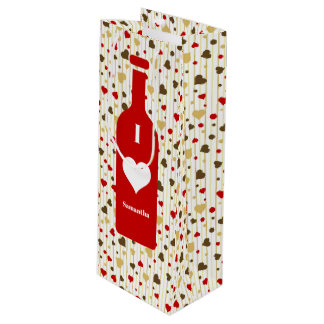 Bolsa de regalo de vino Pour Your Heart Out
