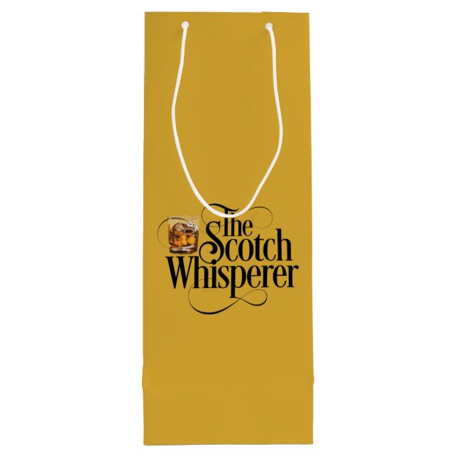 Bolsa de regalo de vino Scotch Whisperer (Reverso)