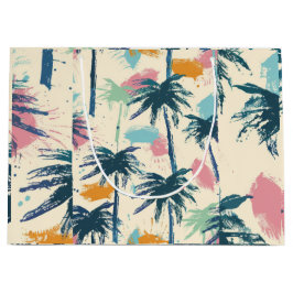 Bolsa de regalo decorada con palma