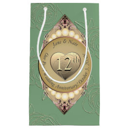 Bolsa de regalo del 12/30 aniversario del Boda de 