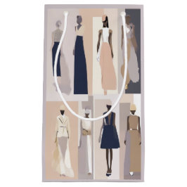 Bolsa de regalo del Collage de la costura moderna