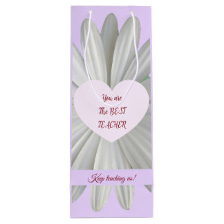 Bolsa de regalo del Día del Maestro Feliz - Daisy 