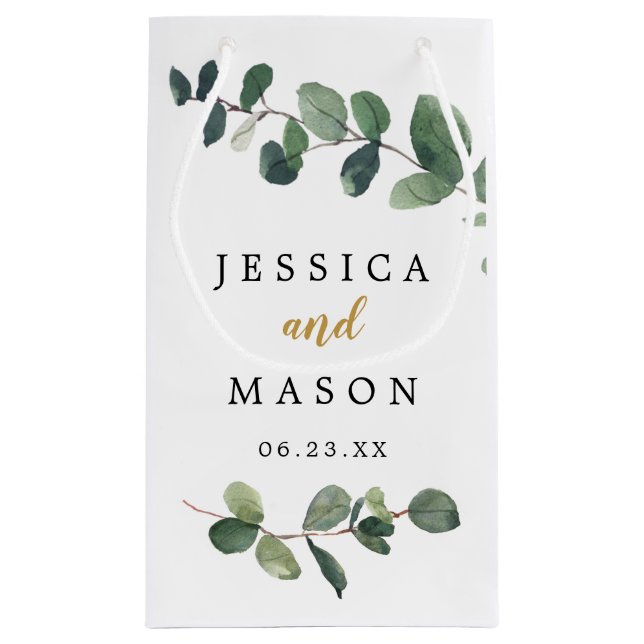 Bolsa de regalo del Hotel Boda Eucalyptus (Reverso)