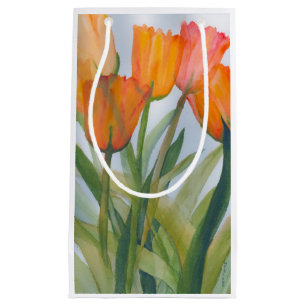 Bolsa de regalo del naranja Tulip
