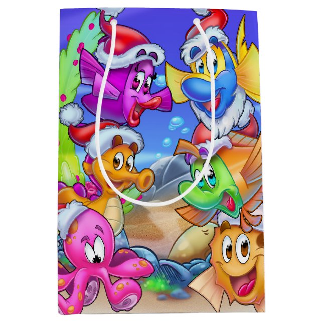Bolsa de regalo del personalizado FriendFish (Anverso)