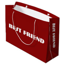 Bolsa de regalo del personalizado "MEJOR AMIGO"