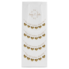 Bolsa de regalo del quinto aniversario del boda de