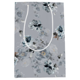 Bolsa de regalo Dusty Blue Floral