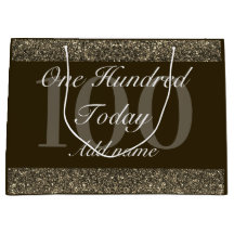 Bolsa de regalo especial de cumpleaños 100