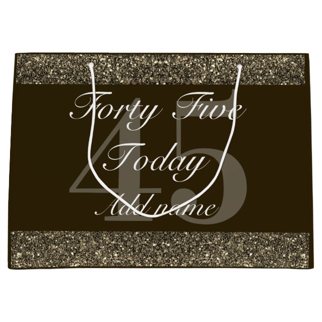 Bolsa de regalo especial de cumpleaños personaliza (Anverso)