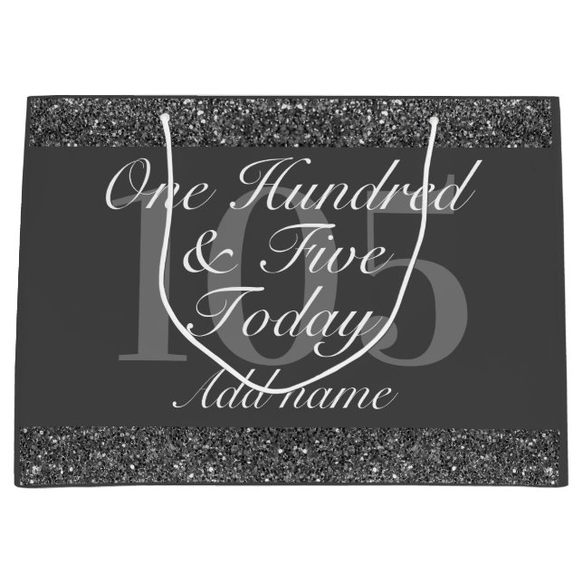 Bolsa de regalo especial de cumpleaños personaliza (Anverso)