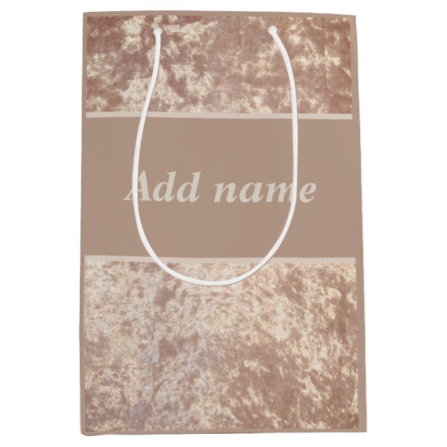 Bolsa de regalo especial de terciopelo de lujo per (Anverso)