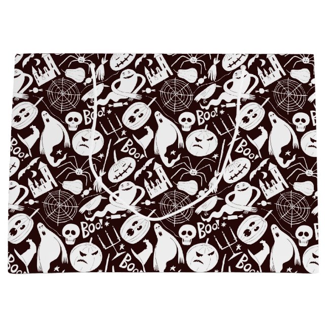 Bolsa de regalo espeluznante de Halloween (Anverso)