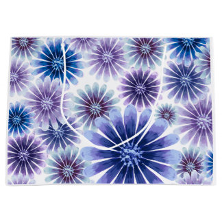 Bolsa de regalo floral de lavanda