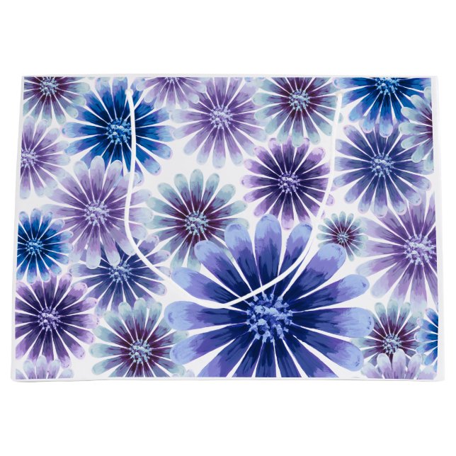 Bolsa de regalo floral de lavanda (Anverso)