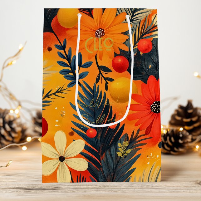 Bolsa de Regalo Floral y Festividad Brillante pers (Subido por el creador)