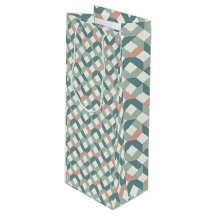 Bolsa de regalo geométrica moderna para calderas