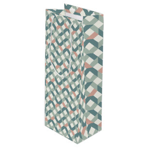 Bolsa de regalo geométrica moderna para calderas