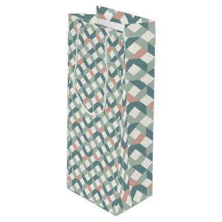 Bolsa de regalo geométrica moderna para calderas