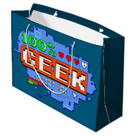 Bolsa De Regalo Grande 100% Geek