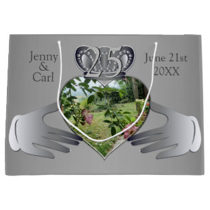 Bolsa De Regalo Grande 10,11,20,25,Foto Aniversario CladdaughLa