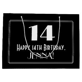 Bolsa De Regalo Grande 14 Aniversario: Nombre del estilo inspirado en el 