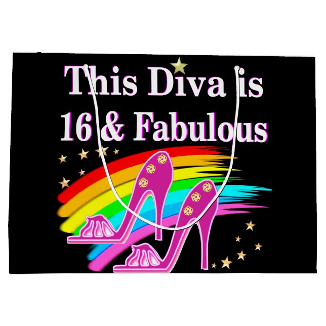 BOLSA DE REGALO GRANDE 16.ª REINA DE ZAPATOS ROJOS (Reverso)