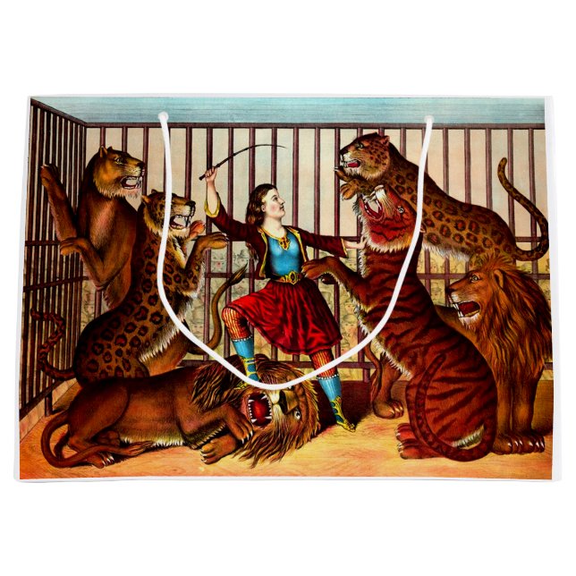 Bolsa De Regalo Grande 1874 La Reina De Los Leones (Anverso)