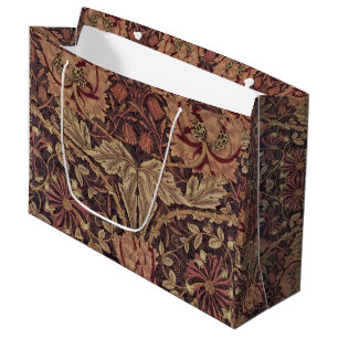 Bolsa De Regalo Grande 1876 Vintage William Morris Honeysuckle