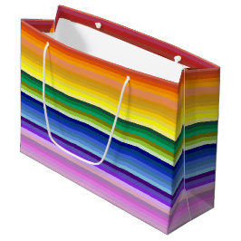 Bolsa De Regalo Grande 42 Rayos Espectro Arcoiris