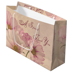 Bolsa De Regalo Grande 4 Cosmos A Especial Gracias