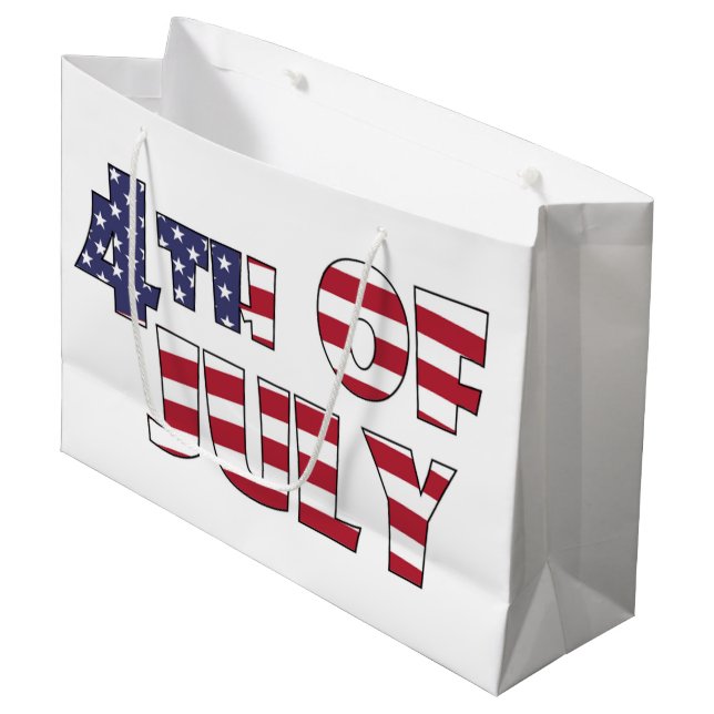 BOLSA DE REGALO GRANDE 4 DE JULIO (Angulo Anverso)